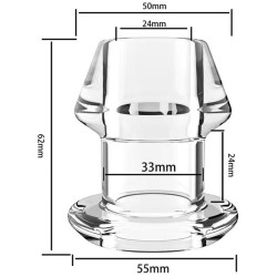 FUKR Plug tunnel avec bouchon Inpull M 5 x 5cm